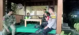 Patroli Pos Kamling di Purwodadi, Polisi Ajak Warga Jaga Kamtibmas