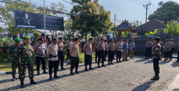 Apel Siaga Polsek Dentim, Antisipasi Perkembangan Situasi dan Aksi Unras Hari Tani