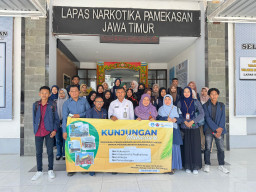 Lapas Narkotika Pamekasan Terima Kunjungan Studi Lapangan dari Universitas Madura