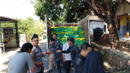 Polres Pasuruan Bersama BEM Gelar Gerakan Pangan Murah di Lumbang, Salurkan 5 Ton Beras