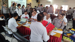Polres Bandara Ngurah Rai Mengikuti Audit Kinerja Itwasum di Polresta Denpasar