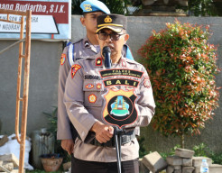 Polres Bandara Ngurah Rai Gelar Apel Kesiapan Pasukan Antisipasi Situasi Kamtibmas
