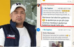Sesama Jurnalis Saling Tikam ! Umar Hayat: Lebih Baik Mundur Jika Tak Mampu Jaga Marwah Profesi