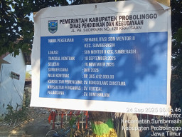 Proyek Rehabilitasi SDN Mentor 2 Diduga Asal-Asalan, DPD LSM PRI Temukan Ketidaksesuaian Teknis