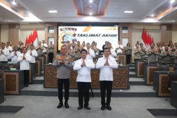 Taklimat Akhir dan Penutupan Audit Kinerja Itwasum Polri Tahap II T.A 2025 di Polda Bali