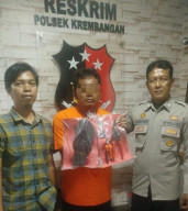 Polsek Krembangan Amankan Pelaku Pencurian Modus Kempes Ban di Jalan Dupak Rukun