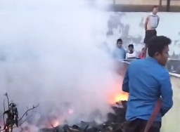 Kebakaran di Jalan Pemuda Baru Sampang Madura Berhasil Diatasi dengan Cepat oleh Damkar BPBD