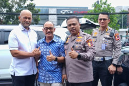 Anjangsana Korlantas Polri ke Irjen Pol (Purn) Refdi Andri: Bangun Sinergi untuk Indonesia Emas 2045.