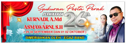 Syukuran Pesta Perak Pernikahan Kurnadi & Asmawarni, 26 Tahun Harmoni yang Dikaruniai Cucu