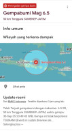 Gempa Bumi 6,Guncang Sumenep, Getaran Terasa Hingga Sidoarjo