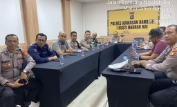 Polres Bandara Ngurah Rai Ikuti Forum Belajar Bersama Bertema Komunikasi Krisis