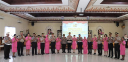 Polresta Denpasar Gelar Upacara Korp Rapor Perwira Pengabdian TMT 1 Oktober 2025
