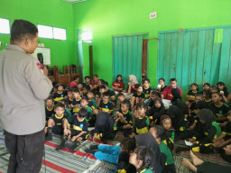 Kapolres Nganjuk Dorong Kesadaran Berlalu Lintas Sejak Dini di Kalangan Pelajar