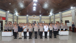 Beri Arahan Dalam Giat Peningkatan Kemampuan Kompetensi Pamapta SPKT, Ini Penyampaian Kapolda Bali