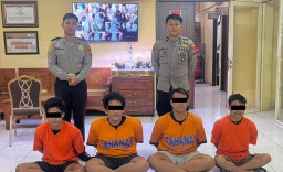 Kasus Pengeroyokan  Berujung maut di Konser Hardcore Terungkap, Polres Pelabuhan Tanjung Perak Amankan Empat Pelaku