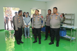 Irwasda Polda Jatim dan Kapolres Pasuruan Tinjau SPPG Polri Wonorejo