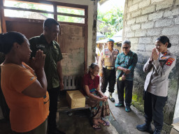 Polres Jembrana Hadirkan Kepedulian Melalui Program “Minggu Kasih” di Mendoyo Dauh Tukad