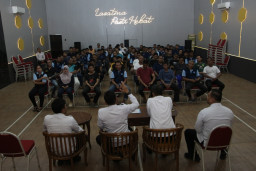 Jaga Kondusivitas Lapas, Lapas I Madiun Beri Pengarahan Keamanan kepada Perwakilan Warga Binaan