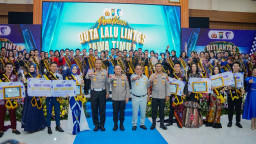 Ditlantas Polda Jatim Gelar Pemilihan Duta Lalu Lintas Sebagai Pelopor Tertib Berlalulintas