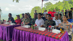 Polres Jembrana Turut Sukseskan Penanaman Pohon Serentak di Delapan Titik, Dukung Program Penghijauan Pemerintah