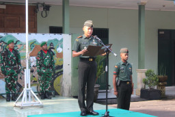 Kodim Tabanan Rayakan Hari Sumpah Pemuda ke-97 dengan Upacara Penuh Semangat Kebangsaan 