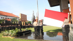 Polda Bali Gelar Upacara Hari Sumpah Pemuda, Nyalakan Semangat Patriotisme 
