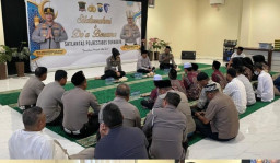 Satlantas Polrestabes Surabaya Gelar Silaturahmi dan Do'a Bersama Anak Yatim Piatu, Tebar Kepedulian dan Keberkahan
