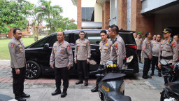 Wakapolri Pastikan Kesiapan Kendaraan, Personil Pamapta Siap Bertugas