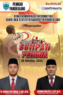 Kepala Dinas Diskomsatik dan Sekretaris serta jajaran Mengucapkan Selamat Hari Sumpah Pemuda 28 Oktober 2025