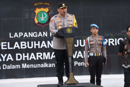 Apel Siaga Potmas, Jaga Jakarta, Amankan Pelabuhan Tanjung Priok"