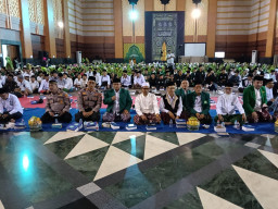 Polres Priok Hadiri Acara Hari Santri 2025 dan Pelantikan Pengurus MWC NU se-Jakarta Utara. 