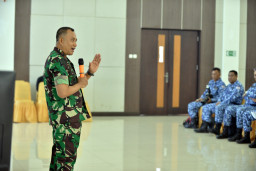 Komandan Korem 052/Wijayakrama Tekankan Wawasan Kebangsaan dan Stabilitas Nasional kepada Peserta Latihan Bela Negara