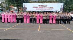 Kapolres Sampang Pimpin Sertijab, Kasat Reskrim Baru Ditarget Ungkap Kasus