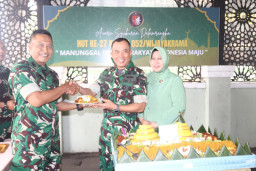Korem 052/Wijayakrama Gelar Syukuran HUT ke-27: Manunggal dengan Rakyat, Indonesia Maju*
