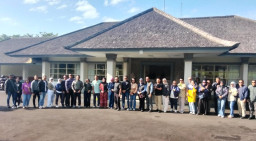 Dandim Gianyar Dampingi Pangdam IX/Udayana Laksanakan Touring dan Check Point di Istana Tampaksiring