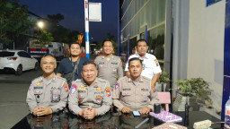 Piket Regol di Colombo Siaga Penuh, Jaga Keamanan Mako dan Dukung Kelancaran Pelayanan SIM