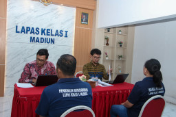 Wujud Transparansi dan Akuntabilitas, Lapas I Madiun Jalani Penilaian Maladministrasi oleh Ombudsman Tahun 2025