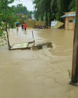Banjir di Desa Curugciung Kecamatan Cikeusik