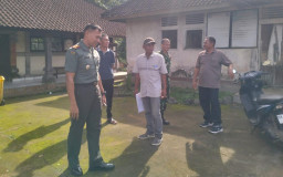 Dandim Tabanan Turun ke Lapangan, Pastikan Kesiapan Lahan KDMP di Kecamatan Marga 