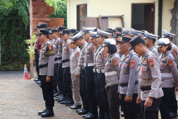 Wakapolres Bandara Pimpin Apel Pagi Jampimpinan, Tekankan Kesiapan Audit dan Peningkatan Kewaspadaan Cuaca