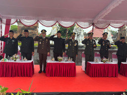 Kodim 1616/Gianyar Kerahkan Personel, Peringati Hari Pahlawan 2025 di Alun Alun Kota Gianyar