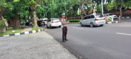 Pengaturan Lalu Lintas Diperketat, Akses Bandara Ngurah Rai Berjalan Lancar