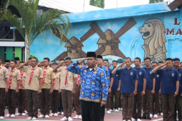 Gelorakan Semangat Juang, Lapas I Madiun Gelar Upacara Hari Pahlawan 2025