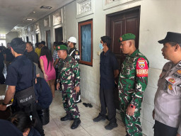 TNI, Polri, dan BNNK Gianyar Gelar Operasi Gabungan di Tempat Kos, Empat Orang Positif Narkotika