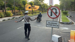Polres Bandara Ngurah Rai Perkuat Lalu Lintas Pagi, Antisipasi Lonjakan Kendaraan di Kawasan Bandara