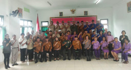 Kodim 1616/Gianyar Terima Kunjungan Ketua Pepabri Bali, Pererat Silaturahmi Purnawirawan TNI-Polri