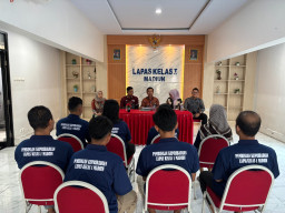 Tindak Lanjut Putusan Pengadilan, Lapas I Madiun Terima Kunjungan Hakim Wasmat PN Kota Madiun