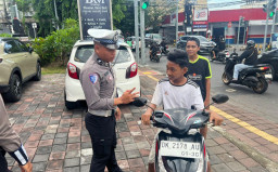 Polda Bali Tegakkan Aturan Lalu Lintas, Operasi Zebra Agung 2025