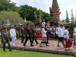 Dandim Tabanan Hadiri Upacara Peringatan Puputan Margarana ke-79 Yang Dipimpin Gubernur Bali 