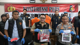 Kurang Dari Empat Jam Tim Gabungan Polda Bali dan Polres Jembrana Bekuk Dua Pelaku Vandalisme 